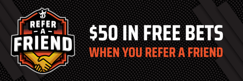 Refer a friend bonus at DraftKings