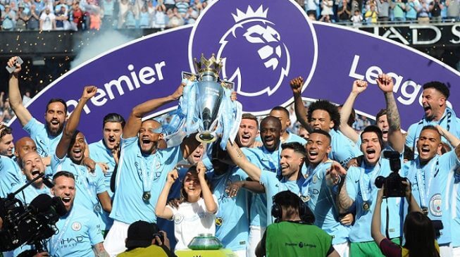 EPL Trophy Man City